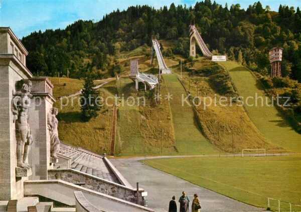 Garmisch-Partenkirchen Olympia Skistation Sprungschanzen