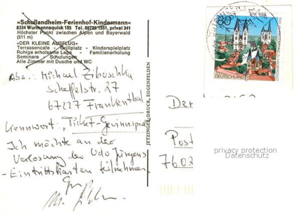 Wurmannsquick Schullandheim Ferienhof Kindermann – Bild 2