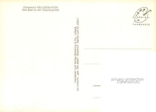 Heiligenhafen Ostseebad Fliegeraufnahme – Bild 2