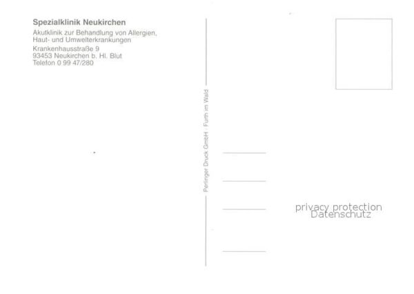 Neukirchen Heilig Blut Spezialklinik Neukirchen – Bild 2