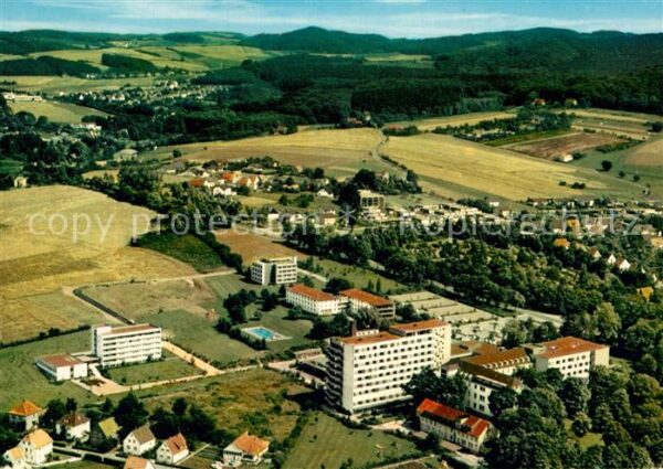 Lemgo Fliegeraufnahme Cafeteria Kreiskrankenh