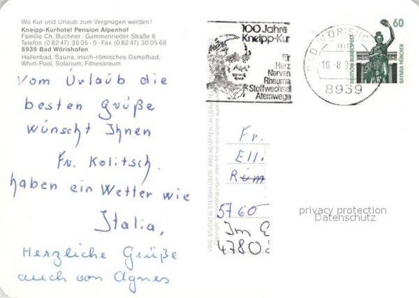 Bad Woerishofen Kurhotel Pension Alpenhof – Bild 2