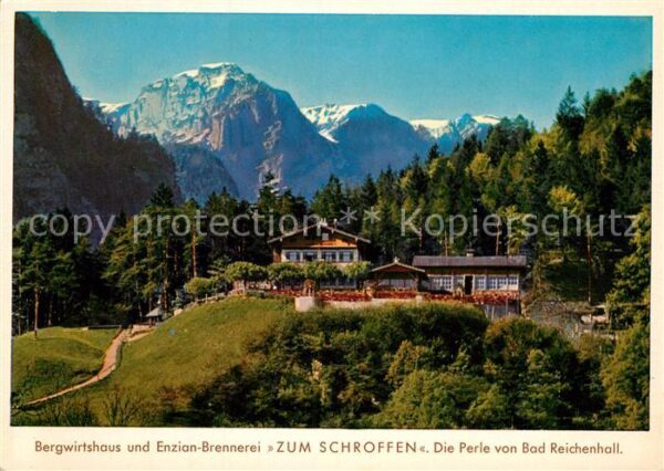 Bad Reichenhall Bergwirtschaft und Enzian Brennerei Zum