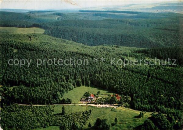 Bad Grund Hotel Sch?nhofsblick Fliegeraufnahme