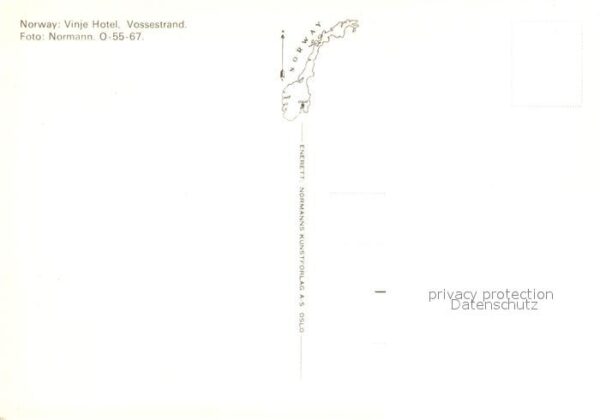 Norge Norwegen Vinje Hotel Vossestrand – Bild 2