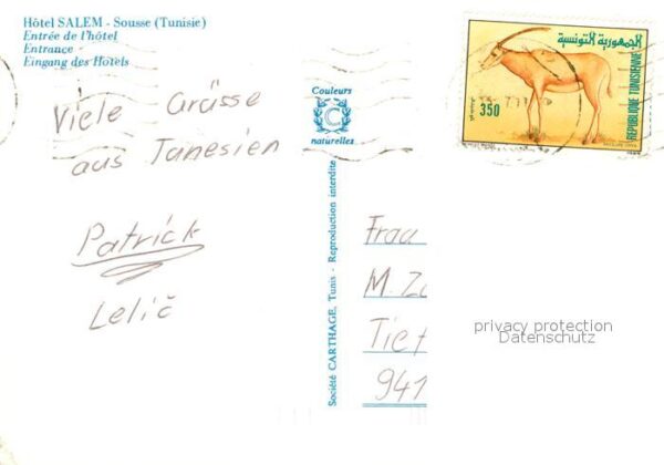SOUSSE  Tunesie Hotel Salem – Bild 2