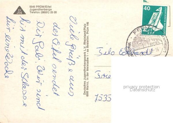 Pruem Eifel Jugendherberge – Bild 2