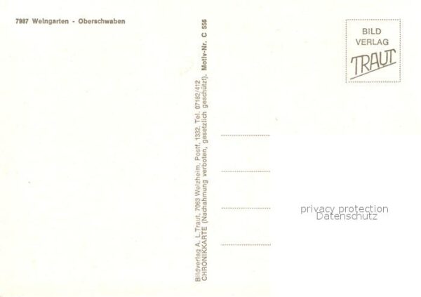 Weingarten Wuerttemberg Kirche Mönchskloster – Bild 2