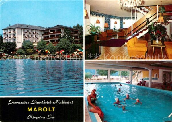 Kanzian Klopeiner See St Promenaden Strandhotel Marolt