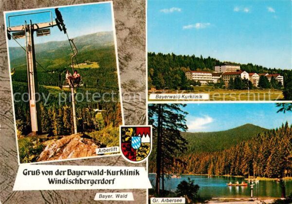 Windischbergerdorf Bayerwald Kurklinik Großer Arbersee Arb