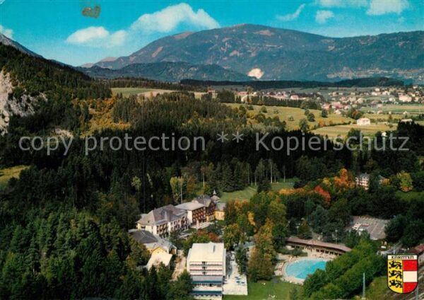 Villach Kaernten Fliegeraufnahme