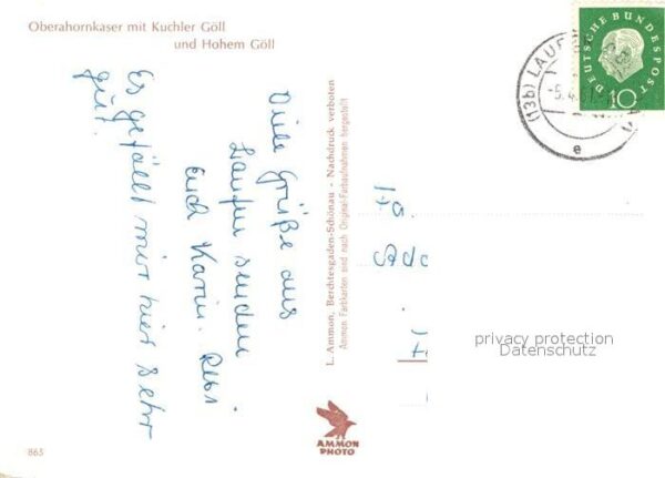 Hoher Goell Oberahornkaser Kuchler Göll – Bild 2