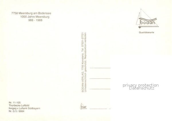 Meersburg Bodensee Fliegeraufnahme – Bild 2