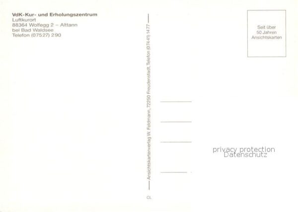 Alttann Allgaeu Vdk Kur Erholungszentrum – Bild 2