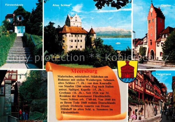 Meersburg Bodensee Fürstenhäusle Altes Schloss Obertor Sch