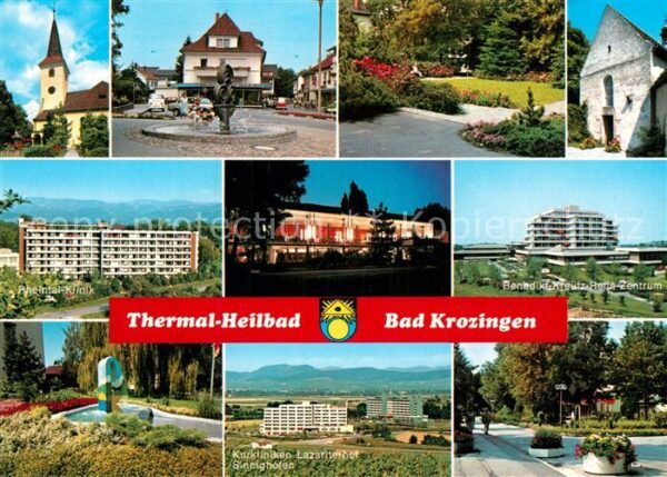 Bad Krozingen Rheintal Klinik Kirche Brunnen Lazarite