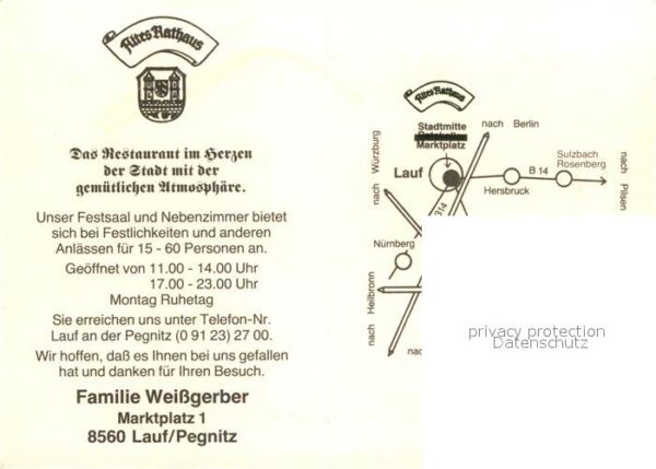 Lauf Pegnitz Altes Rathaus – Bild 2