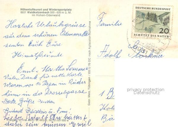 Waldkatzenbach Fliegeraufnahme – Bild 2