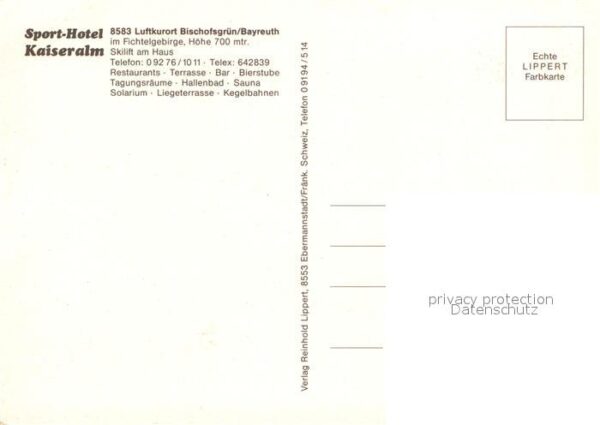 Bischofsgruen Sporthotel Kaiseralm – Bild 2