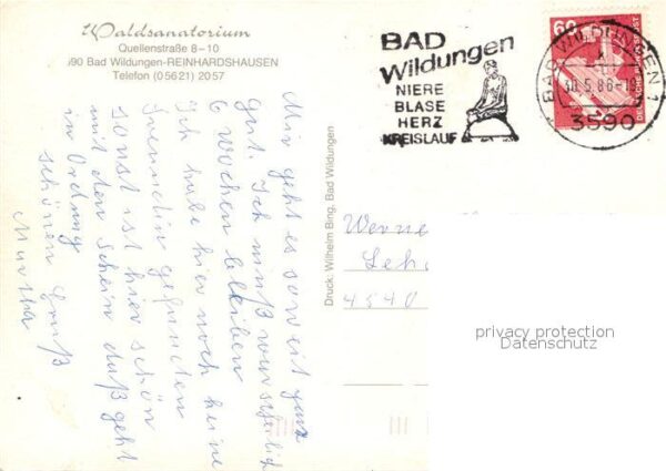 Reinhardshausen Waldsanatorium – Bild 2
