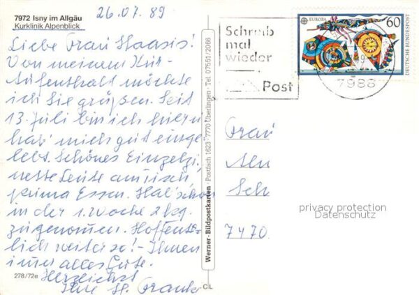 Isny Allgaeu Kurklinik Alpenblick – Bild 2