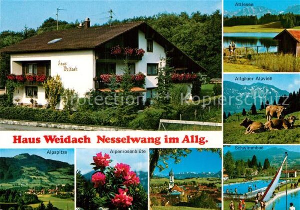 Nesselwang Haus Weidach Attlesee Schwimmbad Alpvie