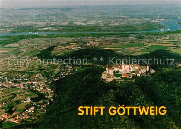 Furth Goettweig Stift Göttweig Fliegeraufnahme