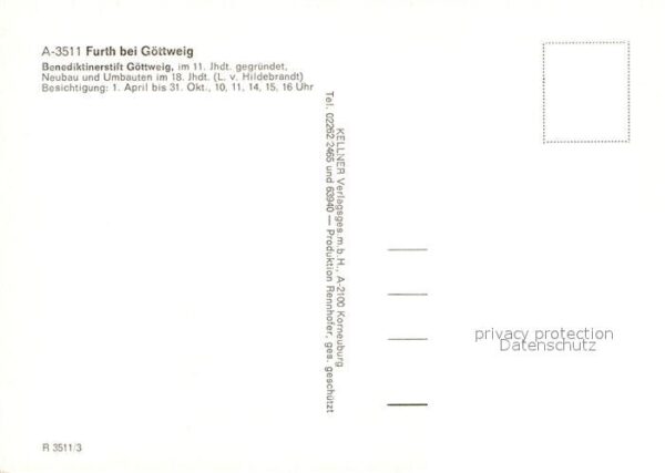 Furth Goettweig Stift Göttweig Fliegeraufnahme – Bild 2