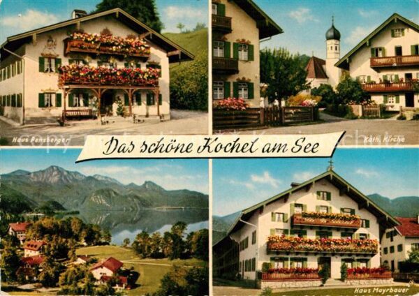 Kochel See Haus Pensberger Mayrbauer Katholische K