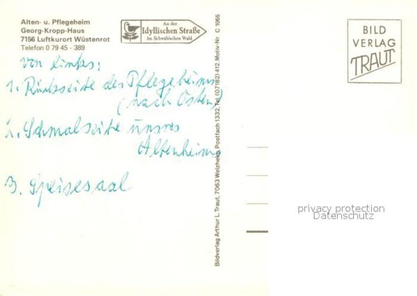 Wuestenrot Alten Pflegeheim Georg Kropp Haus – Bild 2