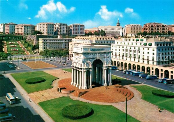 Genova Genua Liguria Piazza della Vittoria Monumento ai Cadu