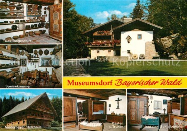 Tittling Museumsdorf Bayerischer Wald Tongeschir