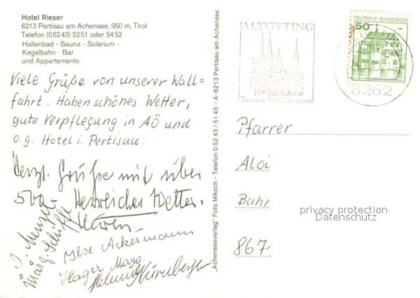 Pertisau Achensee Hotel Rieser – Bild 2