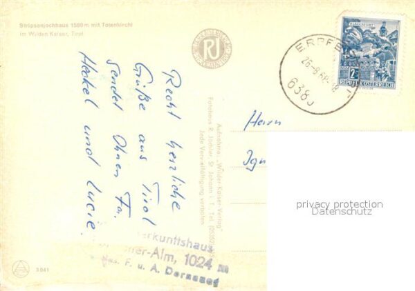 Stripsenjochhaus Totenkirchl Wilder Kaiser – Bild 2