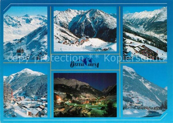 Soelden Oetztal Hochsölden Winterlandschaften Seilbahn