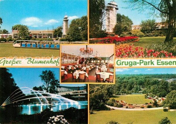 Essen Ruhr Gaststätte Großer Blumenhof Terrassen B