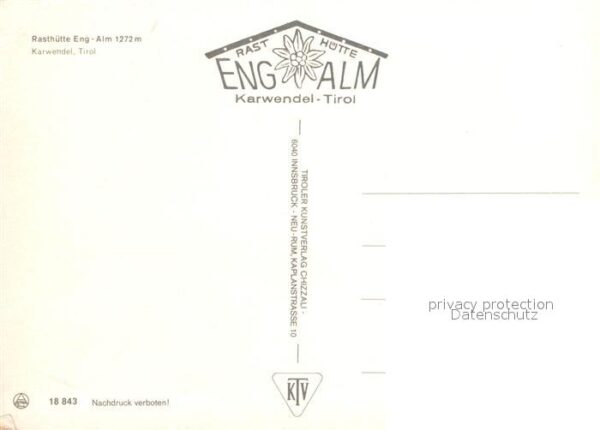 Karwendel Rasthütte Eng Alm – Bild 2