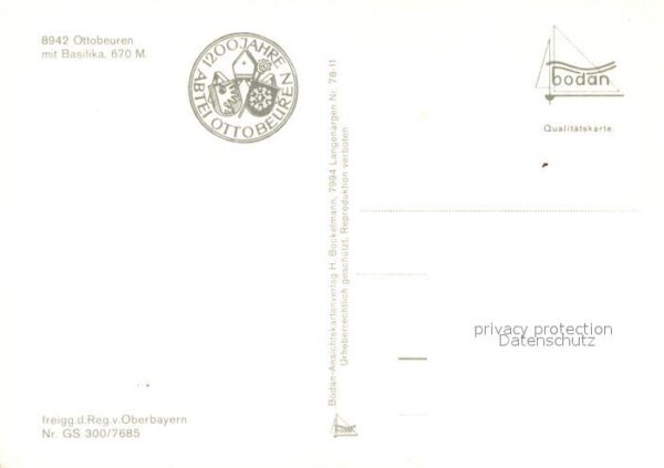 Ottobeuren Fliegeraufnahme Basilika – Bild 2