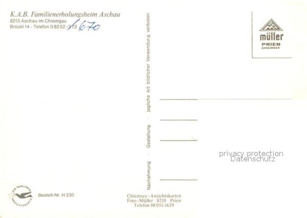 Aschau Chiemgau Familienerholungsheim – Bild 2