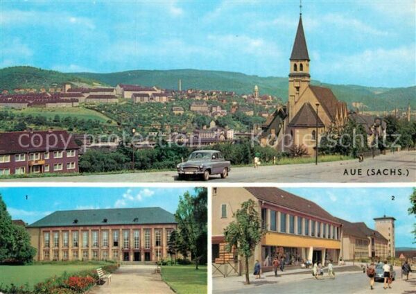 Aue Sachsen Kaufhaus Ernst Thälmann Oberschule