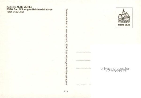 Reinhardshausen Kurklinik Alte Mühle – Bild 2