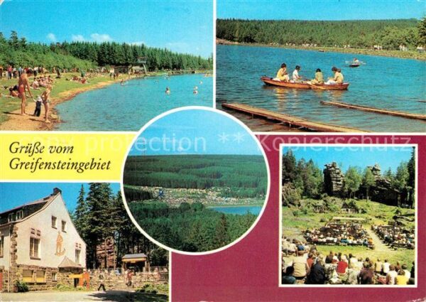 Greifensteine Erzgebirge Freibad Greifenbachstauweiher Berggasts