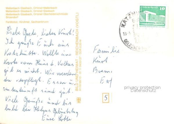 Mellenbach-Glasbach Schwarzatal Sitzendorf – Bild 2