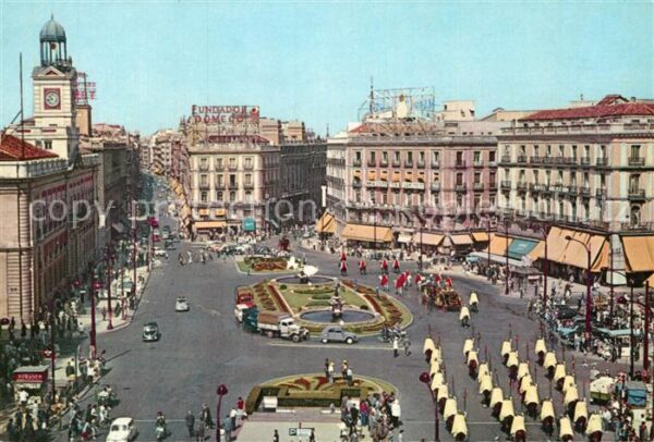 Madrid Spain Marktplatz