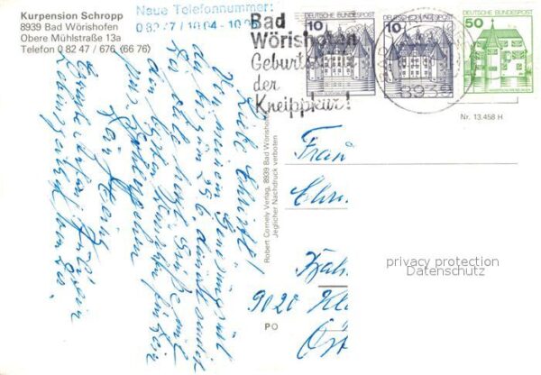 Bad Woerishofen Kurpension Schropp – Bild 2