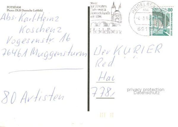 Potsdam Fliegeraufnahme – Bild 2