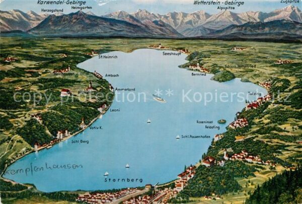 Starnbergersee Panorama