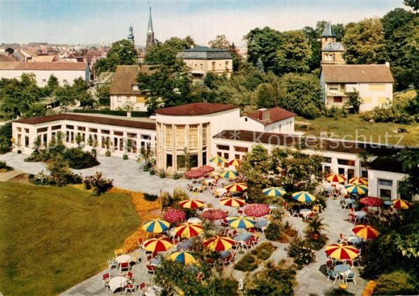 Bad Bergzabern Fliegeraufnahme Wandelhalle