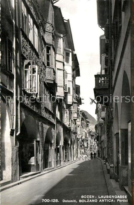 Bozen Suedtirol Laubengasse