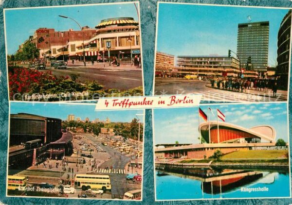 Berlin Kurfürstendamm Cafe Kranzler Europa Cen